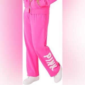 Pink Sweatpants with Logo